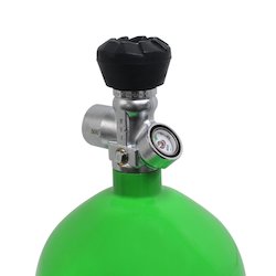 VTI Inline EEBD Valve with Pressure Indicator for SCBA