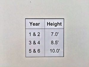 Decal – Year / Height