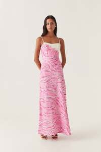 Clarice Draped Maxi Dress