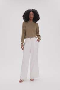 Womenswear: Cordelia Scallop Hem Jumper