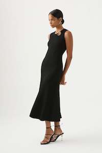 Womenswear: Crescent Knit Midi Dress