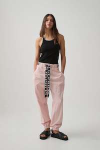 Womenswear: Belted Windbreak Pant 502