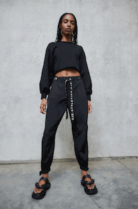 Belted Windbreaker Pant 502