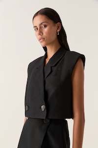 Womenswear: Flight Oversized Crop Vest