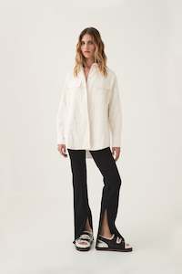 Womenswear: Ashlar Quilted Shirt Jacket