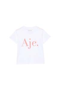 Womenswear: Amia Kids Embroidered Logo Tee