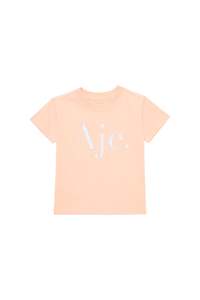 Mae Kids Embroidered Logo Tee