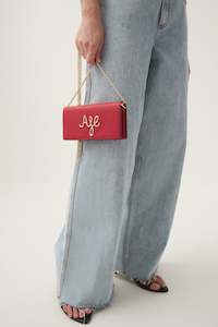 Joni Logo Chain Clutch