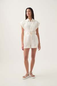 Womenswear: Calista Linen Playsuit