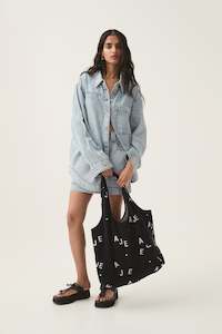 Womenswear: Senna Logo Beach Tote