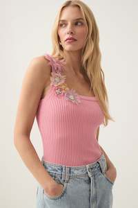 Womenswear: Bronte Flower Knit Tank