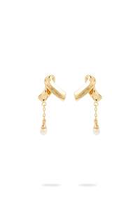 Womenswear: Evera Ribbon Drop Stud