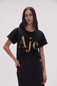 Ella Embellished Logo Tee