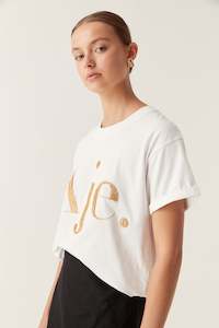 Womenswear: Jasmine Beaded Heritage Tee