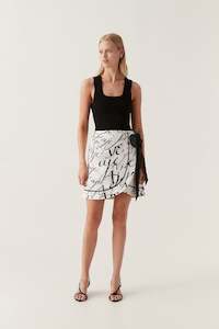 Womenswear: Sentiment Sarong Mini Skirt