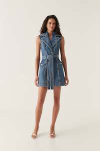 Balance Denim Mini Dress