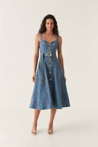 Womenswear: Clay Denim Midi Dress