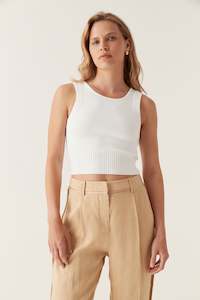 Womenswear: Saoirse Scoop Back Neck Top