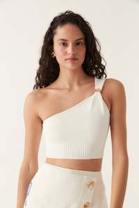 Womenswear: Anani Asymmetric Bustier Top