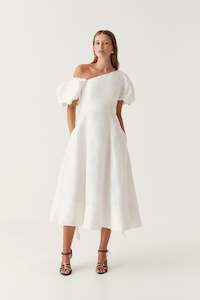 Arista Tulip Sleeve Midi Dress