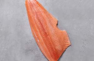 Fresh Salmon Skin Off Fillet - Vacuum Packed