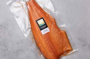 Hot Smoked Mānuka Salmon Fillet