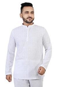 Rayon Georgette Men's Kurta