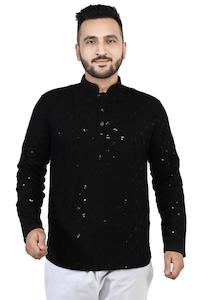 Rayon Georgette Men's Kurta