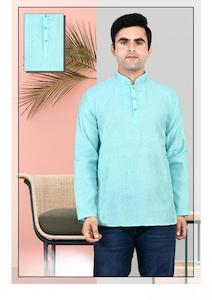 Men's Brocade Silk Kurta