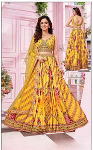 Georgette Readymade Lehenga Choli