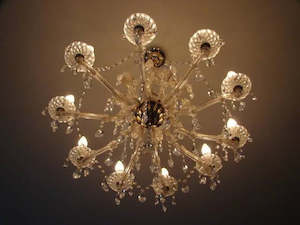 12 Bulb/Light Chandelier