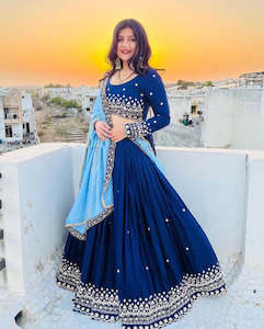 Semi Stitched Lehenga choli