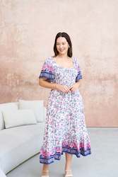 Womenswear: Romsey Midi Dress - BOHO Australia