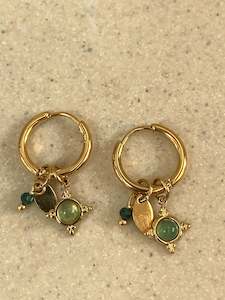 Womenswear: Oasis Green Hoops