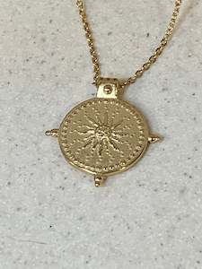 Womenswear: Golden Sun Necklace