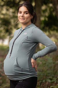 Clothing: Stretchy Breastfeeding Hoodie