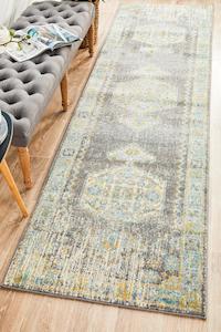 Tina 944 Grey Runner Rug