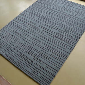 Carpet: Florence Broadhurst Slub Charcoal 039405