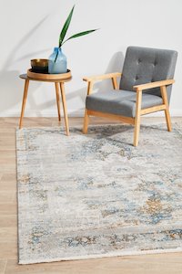 Bamboo Silk Blue Rug