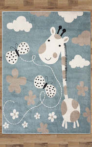 Smartkidz Cute Giraffe Blue