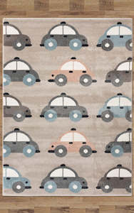 Carpet: Smartkidz Cars Beige