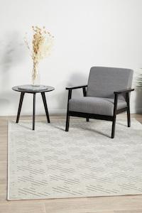 Aswan Alice Natural White Rug