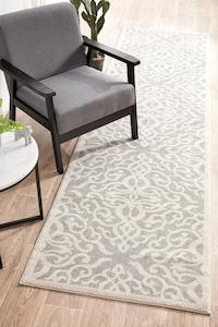 Carpet: Apadana  Lila Silver Runner Rug