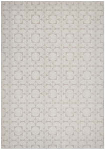 Klarna Tan Wool Rug Silver Natural