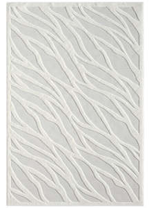 Power loomed Tina Modern 415 Ivory Rug