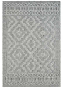 Power loomed Tina Modern 414 Cloud Rug