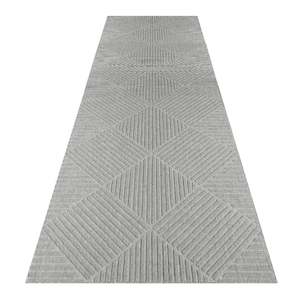 Hawaii 350 Lt Grey  OutDoor / InDoor Rug Hallway Runner