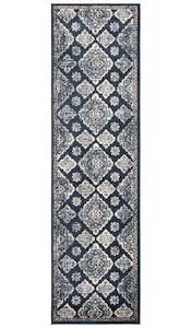 Asmita Timeline Navy Rug