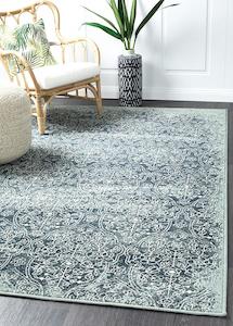 Asmita Edge Denim Rug