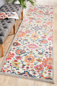 Serkan Vintage Look Multi  Runner Rug